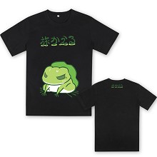 Travel Frog anime cotton t-shirt