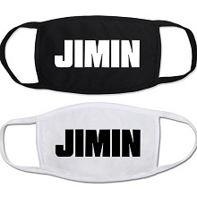Star BTS JIMIN masks set(2pcs a set)