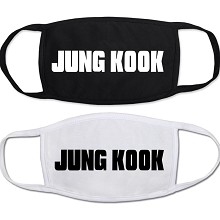 Star BTS JUNG-KOOK masks set(2pcs a set)