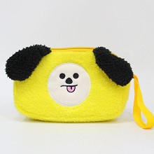 BTS plush wallet coin purse 200*130MM