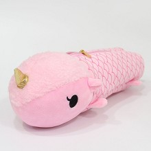 12inches Unicorn plush pen bag pencil bag