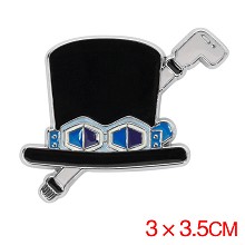 One Piece Sabo anime brooch pin