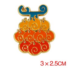 One Piece anime brooch pin