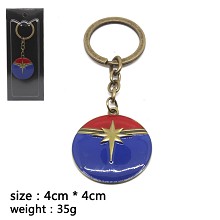 Captain Marvel key chain