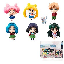 Sailor Moon 20th anime figures(6pcs a set)randon c...