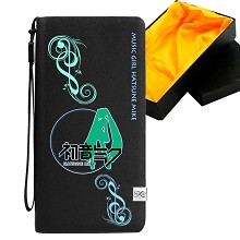 Hatsune Miku anime long wallet