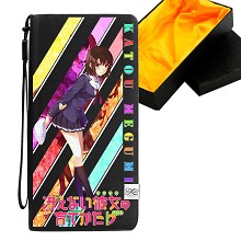 How to Raise a Boring Girlfriend anime long wallet