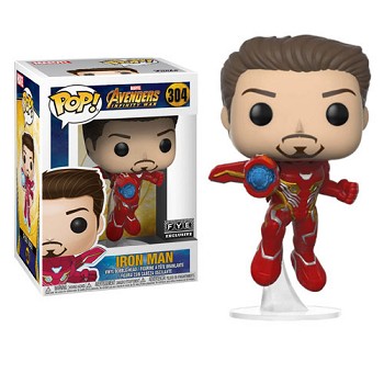 Funko POP 304 Iron Man FYE figure