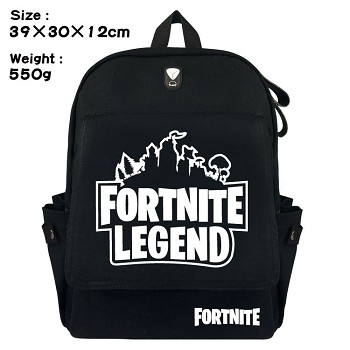 Fortnite canvas backpack bag