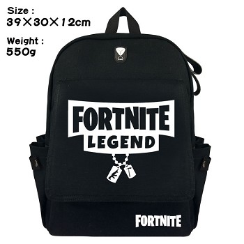 Fortnite canvas backpack bag