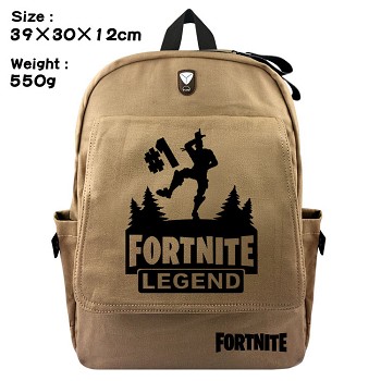 Fortnite canvas backpack bag