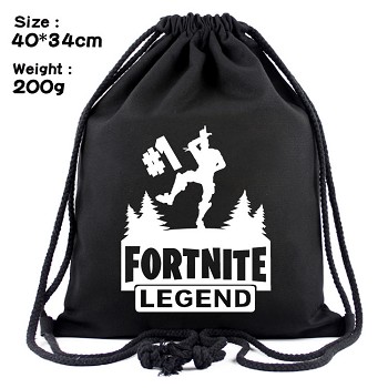 Fortnite drawstring backpack bag