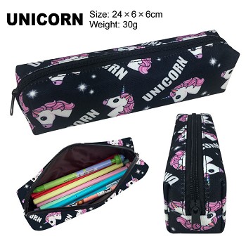 Unicorn pen bag pencil bag