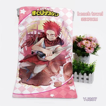 My Hero Academia anime beach towel bath towel