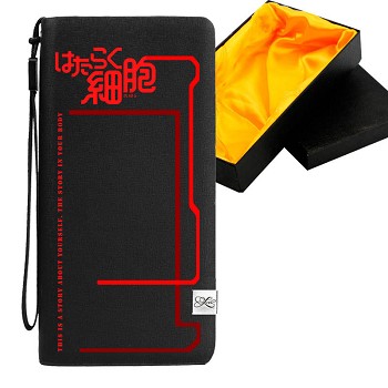 Hataraku Saibou Cells At Work anime long wallet