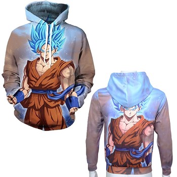 Dragon Ball Goku printing anime hoodie sweater cloth