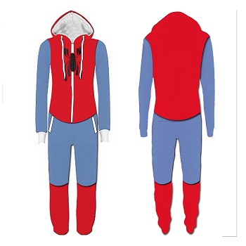 Spider Man anime sleeper suits pajamas hoodie