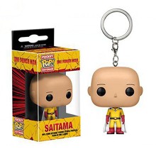 Funko POP One Punch Man Saitama figure doll key ch...