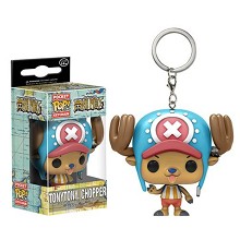Funko POP One Piece Chopper Luffy Zoro figure doll key chain
