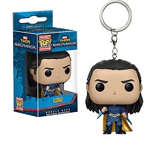 Funko POP Loki anime figure doll key chain