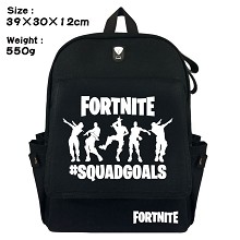 Fortnite canvas backpack bag