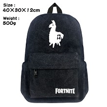 Fortnite canvas backpack bag