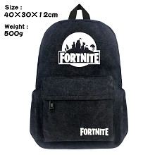 Fortnite canvas backpack bag