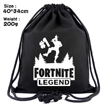 Fortnite drawstring backpack bag