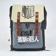 Attack on Titan anime backpack bag