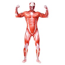 Attack on titan cosplay Colossal Prop Tights Muscl...