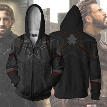 The Avengers Captain America printing hoodie sweat...