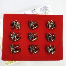 Warcraft rings set(9pcs a set)