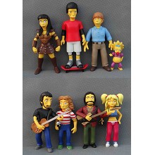 The simpsons anime figures set(8pcs a set)