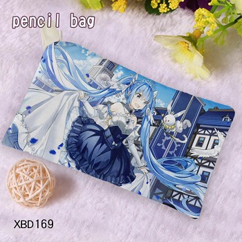 Hatsune Miku anime two-sided design pen bag