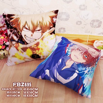 My Hero Academia anime two-sided pillow