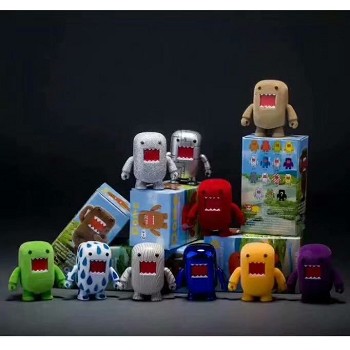 Domo Kun anime figures set(10pcs a set)