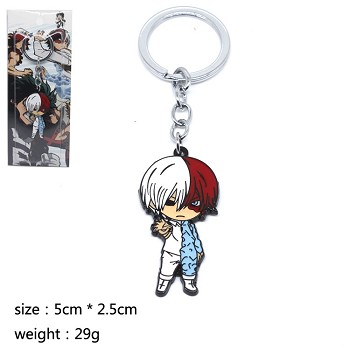 My Hero Academia Todoroki Shoto anime key chain