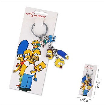 The Simpsons anime key chain