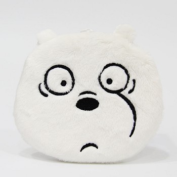 We Bare Bears plush wallet