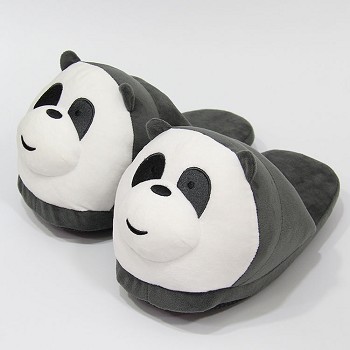 We Bare Bears plush shoes slippers a pair 28CM