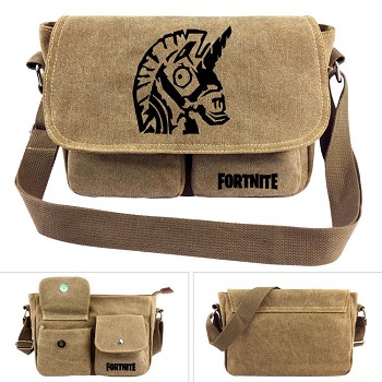 Fortnite canvas satchel shoulder bag