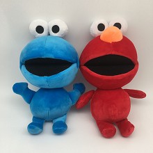 12inches Sesame Street anime plush dolls set(2pcs a set)