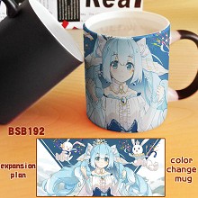 Hatsune Miku anime color change mug cup