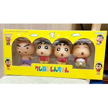 Crayon Shin-chan anime figures set(4pcs a set)