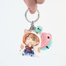 Lovelive Hoshizora Rin figure doll key chain