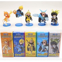 One Piece anime figures set(5pcs a set)