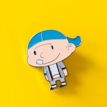 The other cartoon anime brooch pin