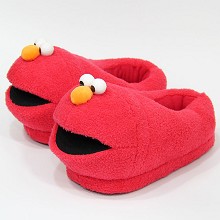 Sesame Street plush shoes slippers a pair 28CM