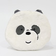 We Bare Bears plush wallet