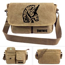 Fortnite canvas satchel shoulder bag